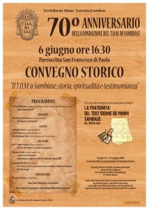 70° Anniversario fondazione T.O.M. Sambiase